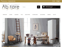 Tablet Screenshot of abitare-online.com
